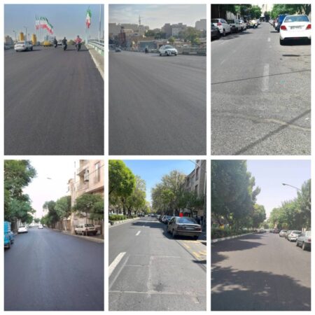 پیشرفت هشتاد درصدی منطقه ده در راستای تحقق نهضت پخش آسفالت پیشرفت هشتاد درصدی منطقه ده در راستای تحقق نهضت پخش آسفالت
