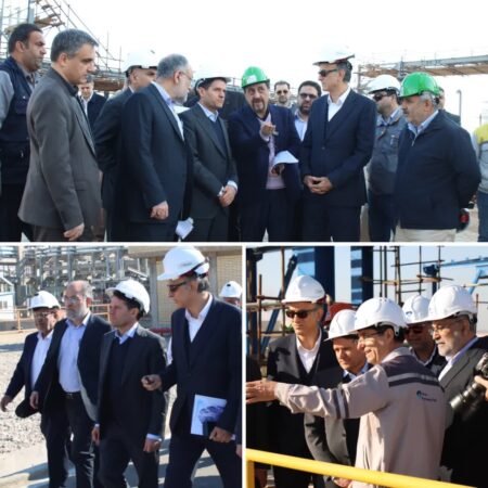 بازدید مدیر عامل شرکت ملی صنایع پتروشیمی از شرکت پتروشیمی مارون بازدید مدیر عامل شرکت ملی صنایع پتروشیمی از شرکت پتروشیمی مارون