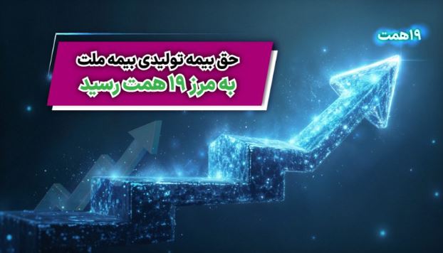 حق بیمه تولیدی بیمه ملت به مرز ۱۹ همت رسید حق بیمه تولیدی بیمه ملت به مرز ۱۹ همت رسید