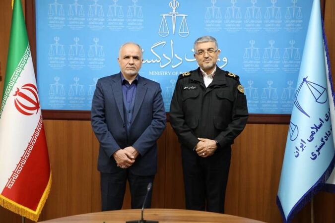 تلاش مشترک پلیس راهور و وزارت دادگستری برای موفقیت پویش ملی “نه به تصادف” تلاش مشترک پلیس راهور و وزارت دادگستری برای موفقیت پویش ملی “نه به تصادف”