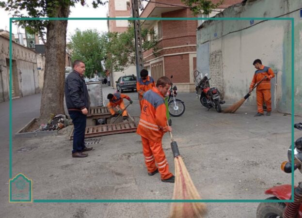 از لایروبی انهار تا رفت و روب معابر و امحاء برچسبهای غیرمجاز از لایروبی انهار تا رفت و روب معابر و امحاء برچسبهای غیرمجاز
