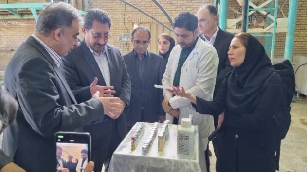 بهره برداری ازکارخانه عناصر نادرخاکی تجلی با حضور وزیر صمت بهره برداری ازکارخانه عناصر نادرخاکی تجلی با حضور وزیر صمت