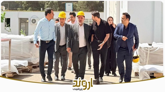 بازدید کارگروه الکترولایزر واحد کلرآلکالی (CA) پتروشیمی اروند از شرکت آتیه پردازان ظهور شریف با هدف ارتقای کیفیت تولیدات داخلی بازدید کارگروه الکترولایزر واحد کلرآلکالی (CA) پتروشیمی اروند از شرکت آتیه پردازان ظهور شریف با هدف ارتقای کیفیت تولیدات داخلی