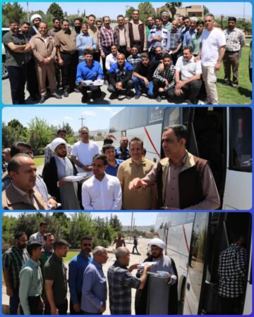 اعزام اولین گروه از کارکنان مجتمع معدنی چادرملو به اردوی راهیان نور غرب کشور اعزام اولین گروه از کارکنان مجتمع معدنی چادرملو به اردوی راهیان نور غرب کشور