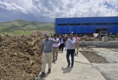 عملیات احداث کارخانه استحصال در محدوده معدن طلای قلقله سرعت می‌گیرد