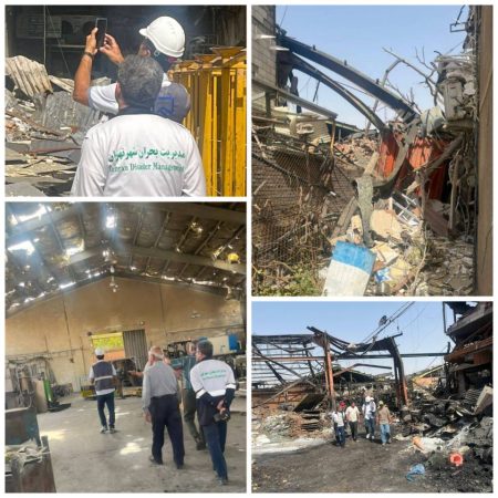 اتمام ارزیابی خسارت های جنگ تحمیلی ۱۲روزه در منطقه۹ اتمام ارزیابی خسارت های جنگ تحمیلی ۱۲روزه در منطقه۹