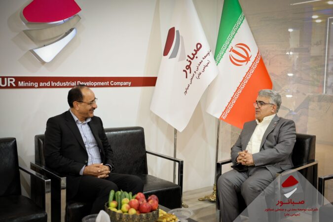 حضور نایبرئیس کمیسیون صنایع و معادن مجلس در غرفه صبانور حضور نایبرئیس کمیسیون صنایع و معادن مجلس در غرفه صبانور