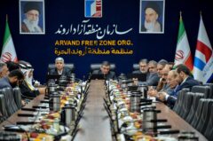 نشست مدیرعامل سازمان منطقه آزاد اروند با معتمدین محلی؛ آغاز فصل تازه‌ای از هم‌افزایی اجتماعی و اقتصادی در اروند