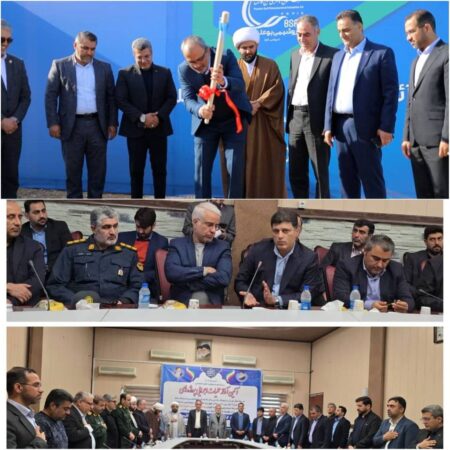 آغاز عملیات اجرایی خط انتقال آب و احداث مخزن آب شهرک طالقانی / کلنگ‌زنی و رونمایی از پروژه‌های احداث مدرسه و هنرستان در بندرامام