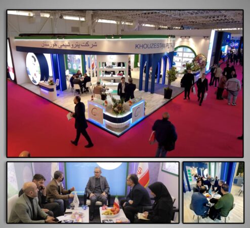 حضور هدفمند پتروشیمی خوزستان در بیست‌وپنجمین نمایشگاه رنگ و رزین