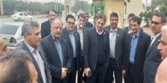بازدید میدانی مدیرعامل مخابرات از روند اجرای طرح برگردان مرکز تلفن ولایت اهواز