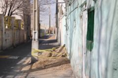 جابجایی و رفع معارض پایه‌های برق مزاحم در محله شهید هرندی منطقه ۱۲