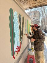 تغییر چهره محورهای شاخص شمال تهران با ۲۸۵۰ مترمربع نقاشی دیواری