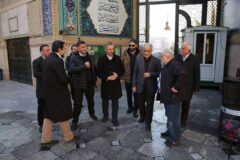 بازدید شهردار منطقه ۵ از مساجد آسیب‌دیده پونک و اباذر