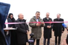 افتتاح بزرگ‌ترین باغ گردو و پسته مکانیزه و هوشمند غرب آسیا توسط معاون اجرایی رئیس‌جمهور