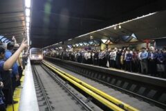 سرویس‌دهی ویژه خط یک متروی تهران به شرکت‌کنندگان مراسم اربعین شهدای حوادث اخیر