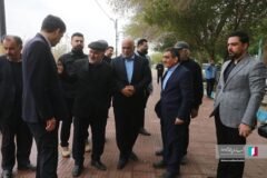 استاندار خوزستان از ۸ پروژه زیرساختی خرمشهر بازدید کرد