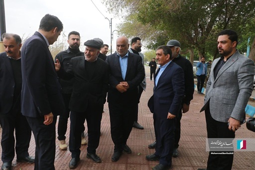 استاندار خوزستان از ۸ پروژه زیرساختی خرمشهر بازدید کرد