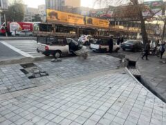 بهبود ترافیک و ایمنی میدان توحید با اجرای اصلاح هندسی