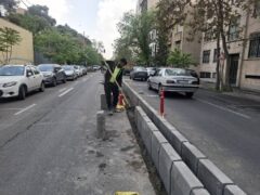 تسریع در اجرای اصلاحات برای افزایش ایمنی عبور و مرور معابر منطقه ۴/ آغاز عملیات اصلاح هندسی در خیابان ملک‌لو