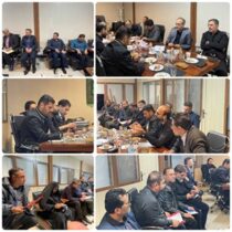 جلسه قرارگاه هماهنگی و پشتیبانی از آسیب‌دیدگان جنگ تحمیلی رمضان در قبله تهران