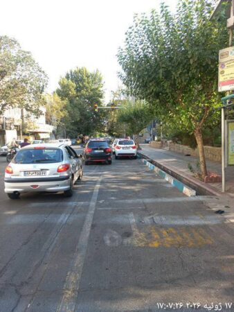 رفع سد معبر و اجرای طرح نگهداشت در خیابان شکوفه