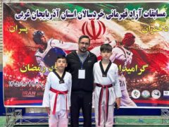 درخشش خردسالان ماکویی در مسابقات قهرمانی تکواندو استان/ آقاجانی: این موفقیت نقطه عطفی برای ورزش رزمی منطقه آزاد ماکو است